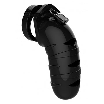 Man Cage 05 Male Black Chastity Cage 5.5 Inch – Secure & Comfortable