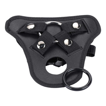 Me You Us Black Adjustable Strap-On Harness – Universal Fit