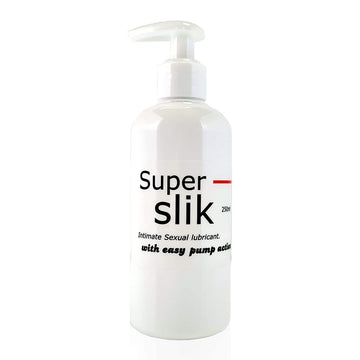 Super Slik Water-Based Lubricant 250ml – Long-Lasting, Silky Smooth