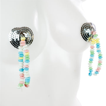 Candy Nipple Tassels – Edible Candy Nipple Covers with Adhesive