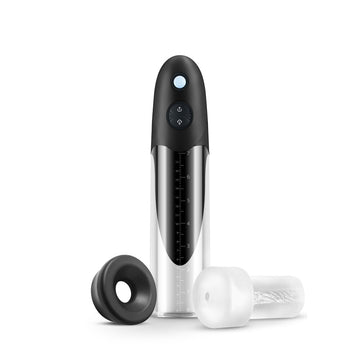 Enlarge Colossus Powerful Waterproof Penis Pump with Silicone Donut