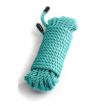 Bound Rope Teal 25FT – Soft, Non-Chafing Polyester Bondage Rope