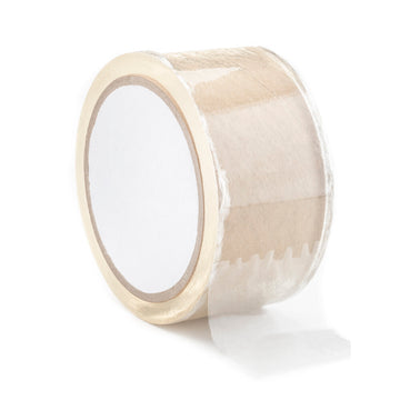Transparent Bondage Tape 2-Inch Wide – Self-Cling, Pain-Free, Clear Restraint Tape