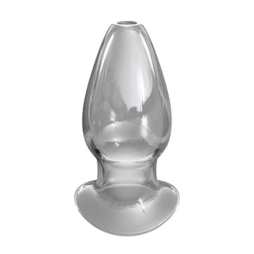 Anal Fantasy Mega Glass Anal Gaper – Clear, Large Ergonomic Design