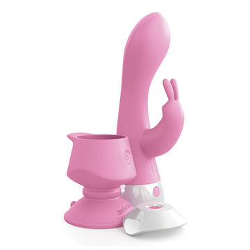 3Some Wall Banger Rabbit Vibrator – Dual Stimulation with Suction Base & Remote