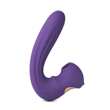 Purple 10-Speed Clitoral Squirrel Vibrator with Sucking Function