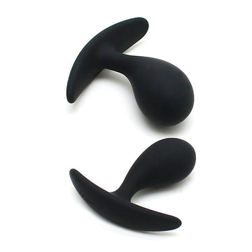Copenhagen Black Duo Anal Plug Set – Two Sizes for Comfort and Intense Sensations