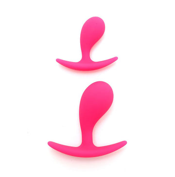 Copenhagen Pink Duo Anal Plug Set – Two Sizes for Comfort and Intense Stimulation