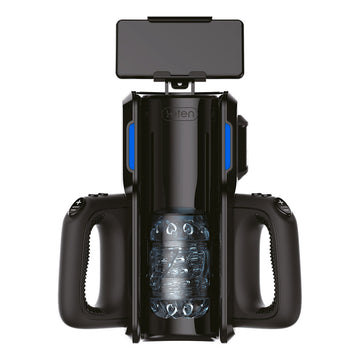 Leten SM500 Super Thrusting Masturbator with Phone Mount – Black