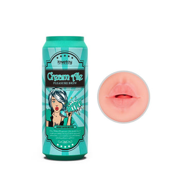 Love Toy Pleasure Brew Cream Ale Mouth Masturbator – Skin-Like TPE