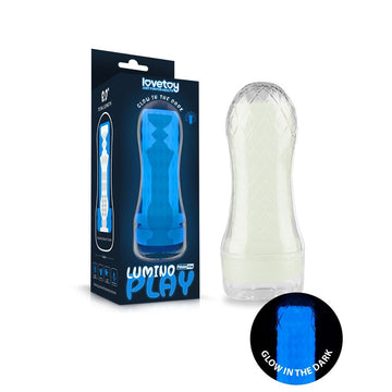 Lovetoy Glow In The Dark Lumino Play Masturbator 1 – Textured Sleeve, 8 Inches