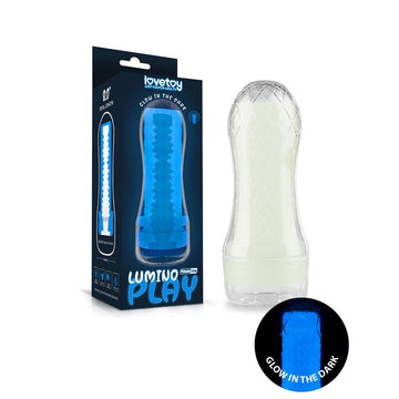 Lovetoy Glow In The Dark Lumino Play Masturbator 2 – Textured Sleeve, 8 Inches