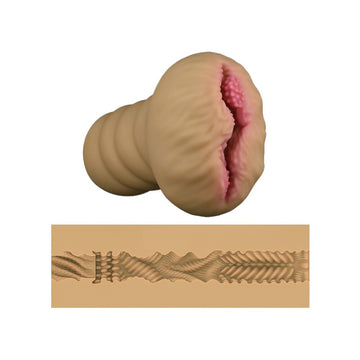 Lovetoy Aliens Pie Number 1 Masturbator Flesh Pink – Realistic Textured Sleeve