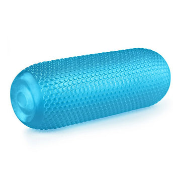 Lovetoy Training Master Blue Masturbator – Double-Sided Ribbed Sleeve for Intense Sensations