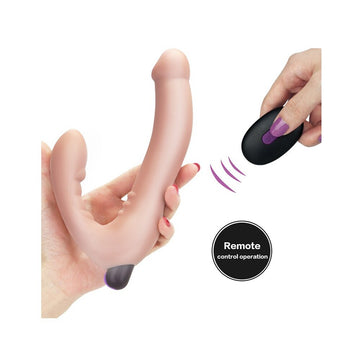 Lovetoy Remote Control iJoy Strapless Strap-On – Wireless USB Rechargeable