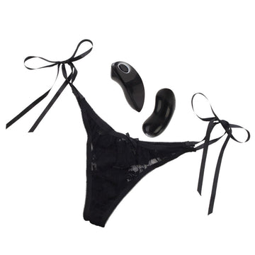 10-Function Remote Control Vibrating Thong – Discreet Wearable Panty Vibe