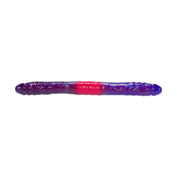Dual Vibrating Flexible Double-Ended Dong – Purple