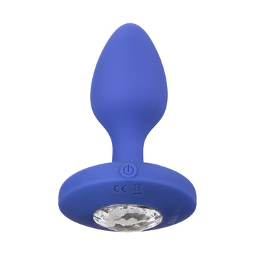Cheeky Gems Medium Rechargeable Vibrating Butt Plug – Silicone with 10 Vibration Modes