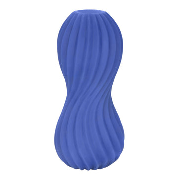 Apollo Premium Dual Textured Stretchy Male Masturbator – Blue