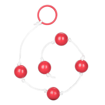 Medium Pleasure Anal Beads – Assorted Colours with Easy Retrieve Ring