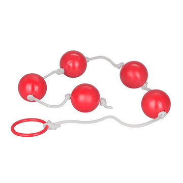 Large Assorted Color Anal Beads – Flexible & Easy-Use Pleasure String