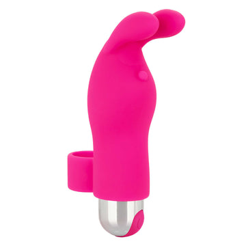 Intimate Play Pink Rechargeable Bunny Finger Vibrator – 10 Vibration Modes