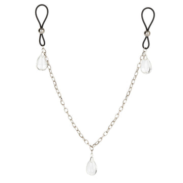Nipple Play Non Piercing Nipple Chain Jewellery Crystal