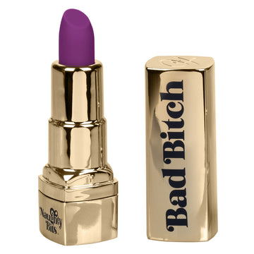 Naughty Bits Bad Bitch Rechargeable Lipstick Vibrator – Gold