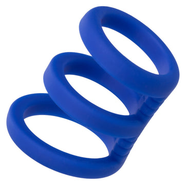 Admiral Triple Cock Cage – Silicone Erection Ring with Ball Splitter