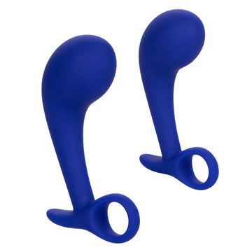 Admiral Blue Silicone Anal Training Set – 2 Ergonomic Plugs