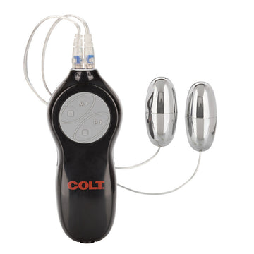 COLT Twin Turbo Bullets – 7-Function Vibrating Bullet Set for Intense Stimulation