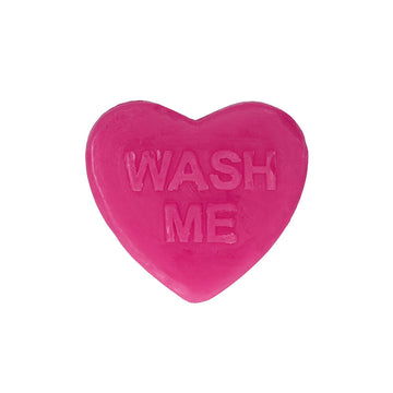 Heart-Shaped Sexy Wash Me Soap Bar – Rose Scented