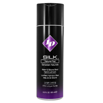 ID Silk Natural Feel Water-Based Lubricant 2.2 oz – Silky & Long Lasting