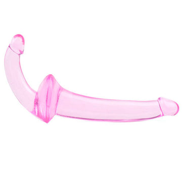 Double Fun Pink Strapless Double-Ended Strap-On Dildo for Her & Partner