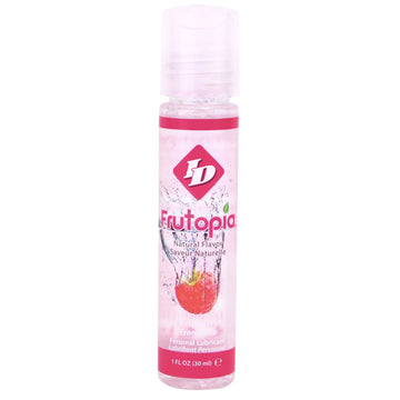 ID Frutopia Raspberry Flavoured Lubricant 30ml – Vegan & Travel Size