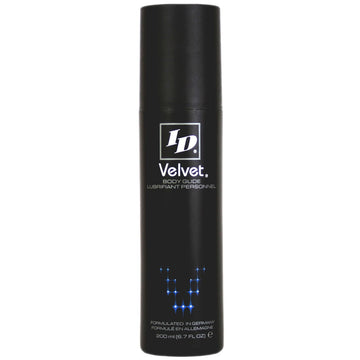 ID Velvet Silicone-Based Lubricant 6.7 oz – Luxurious, Long Lasting & Moisturizing