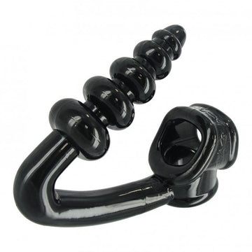The Tower Cock Ring with Anal Plug – Erection Enhancer & Prostate Stimulator