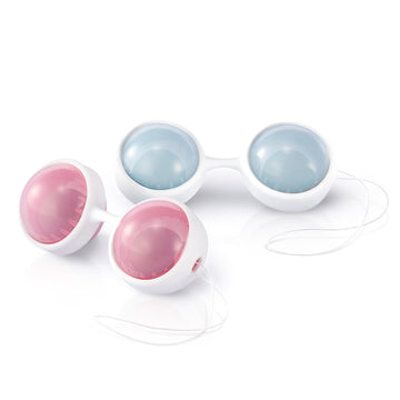 Lelo Luna Mini Beads Pink & Blue – Discreet Pelvic Strength Trainer