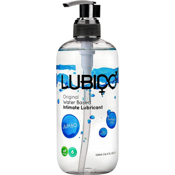Lubido 500ml Paraben-Free Water-Based Lubricant – Extra Large Long-Lasting Formula