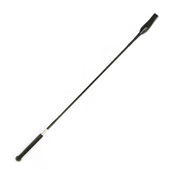 Medium Riding Whip – Carbon Fibre with Soft Handle & 22.5" Tail