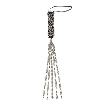 Chain Whip with 5 Tails – Heavy Stainless Steel Handle & Flexible Strands