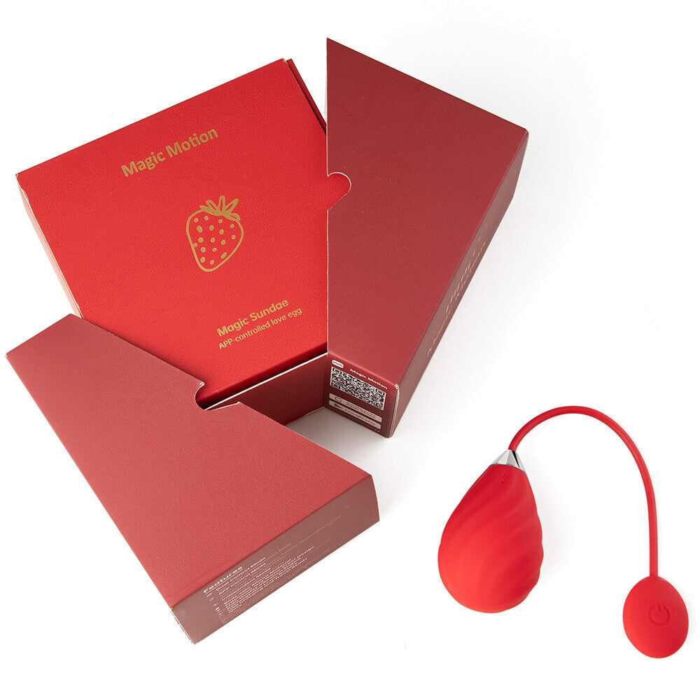 Magic Motion Magic Sundae App-Controlled Love Egg – Powerful & Discreet