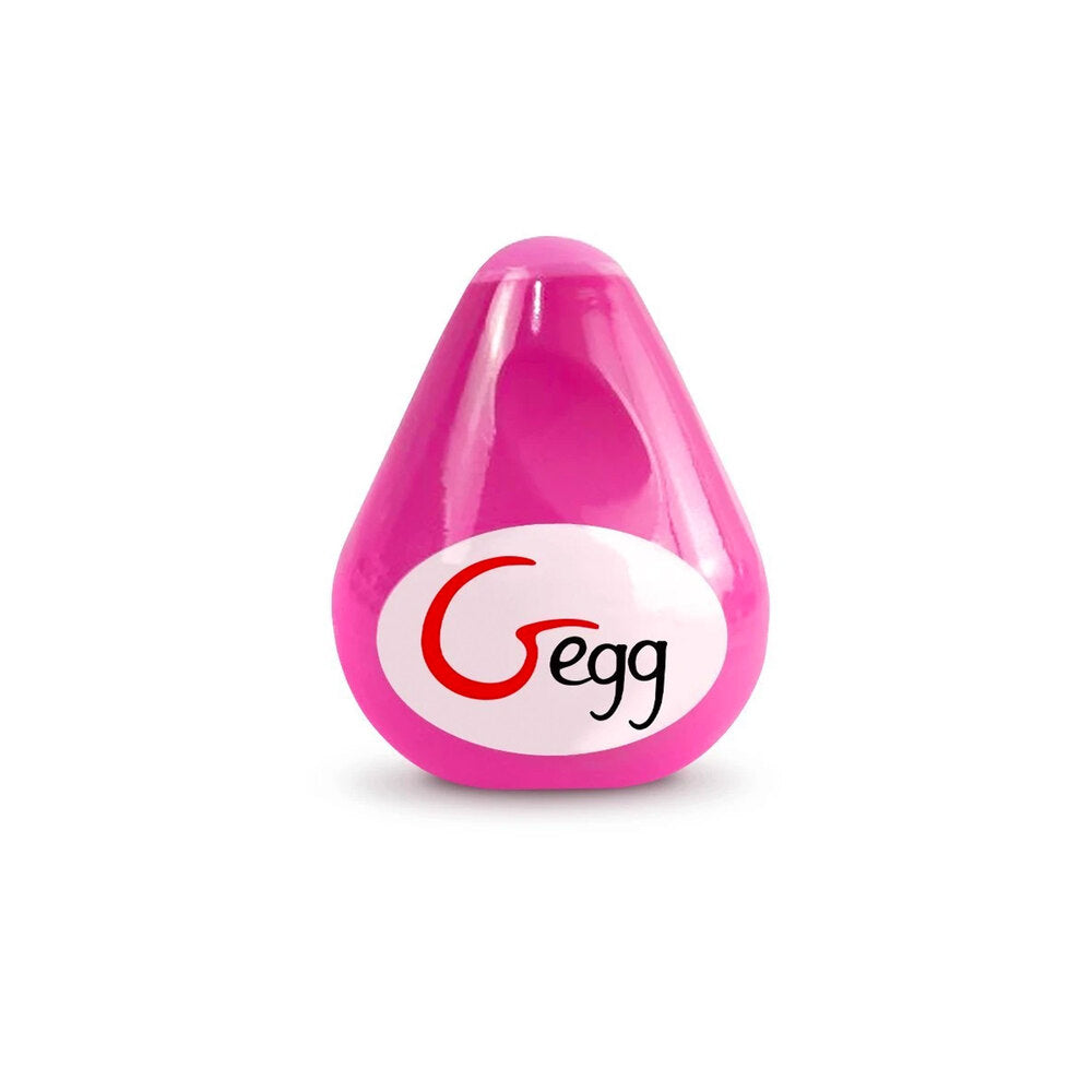 G-Egg Pink Masturbator – Compact Textured TPE Penis Sleeve