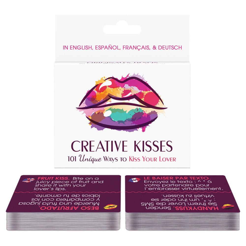 Creative Kisses Card Game – 101 Unique Ways to Kiss and Spice Up Your Relationship