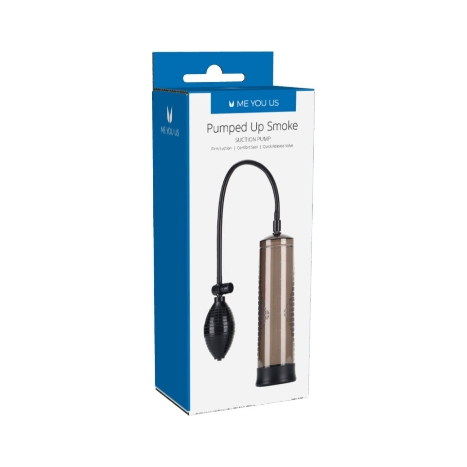 Me You Us Pumped Up Smoke Penis Pump – Comfortable Suction & Size Enhancer