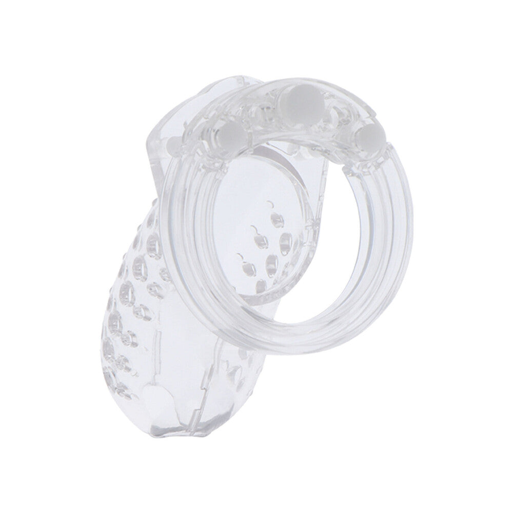 Hidden Desire Extreme Acrylic Chastity Cock Cage – Secure & Comfortable