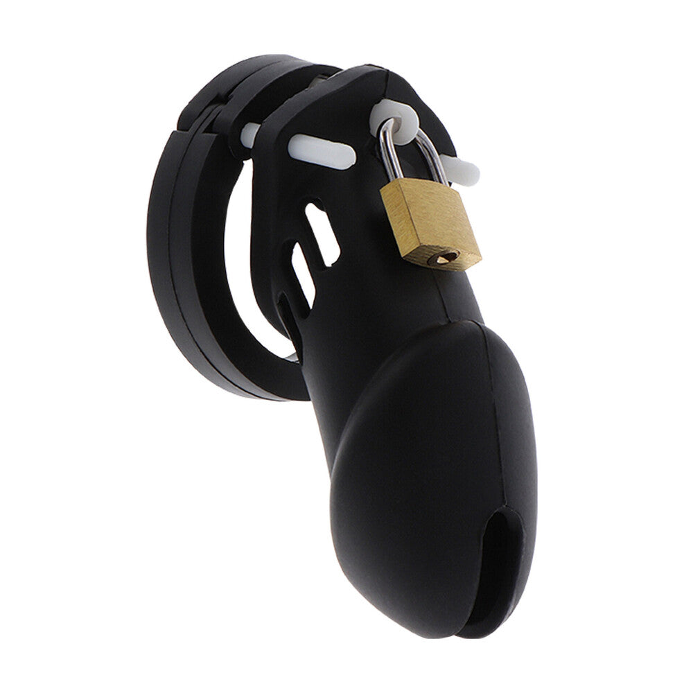 Hidden Desire Large Silicone Chastity Cock Cage – Secure & Comfortable
