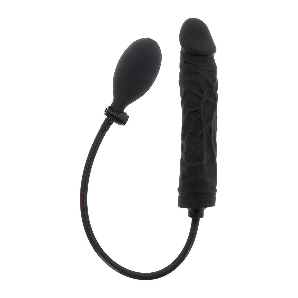 Hidden Desire Inflatable Silicone Dong with Quick Release Valve