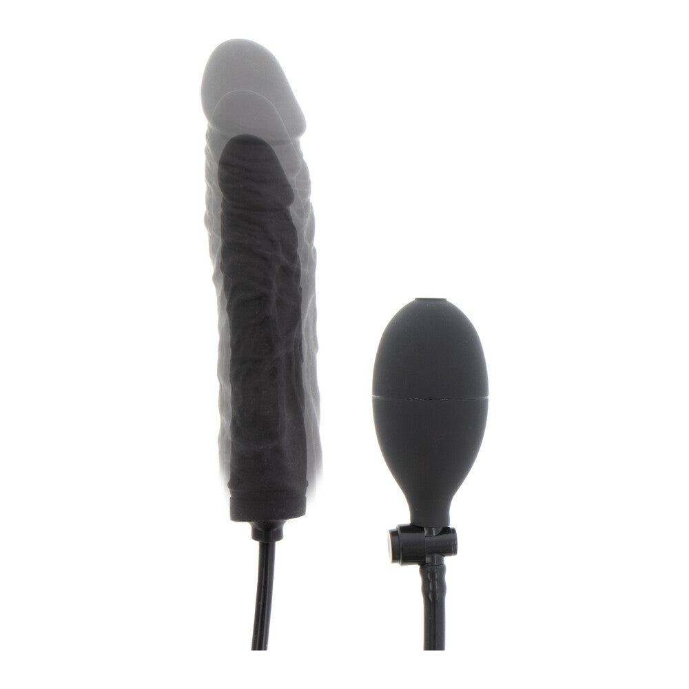 Hidden Desire Inflatable Silicone Dong with Quick Release Valve