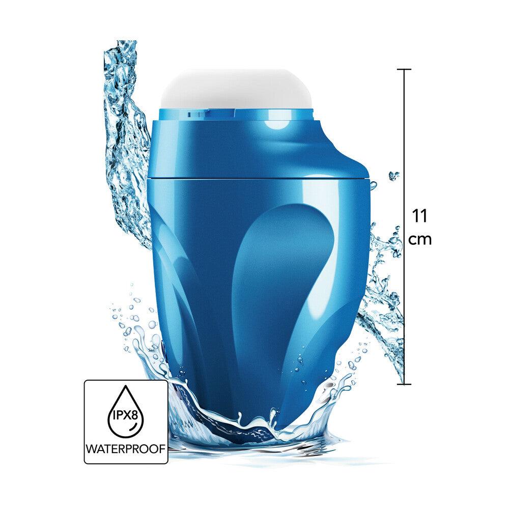Hidden Desire Fusion X Aqua Bubble Masturbator – Waterproof, Pulsating Pleasure